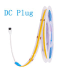 DC 5V LED COB Strip Light USB High Density Linear Lighting 320LED Flexible Tape Lights Warm Natural White Red Blue Green Decor