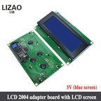 LCD1602 LCD 1602 2004 12864 module Blue Green screen 16x2 20X4 Character LCD Display Module HD44780 Controller blue black light