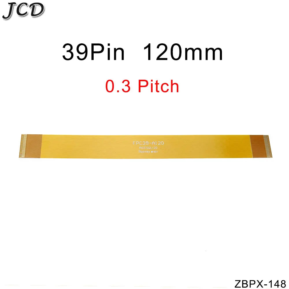 JCD 0.3 mm Pitch 13 21 23 25 27 21 33 39 45 51 Pin FFC FPC Flexible Flat Cable Forward Direction  FPC Connector cable