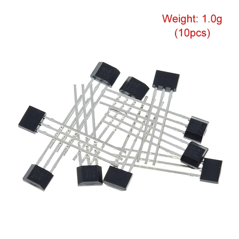 TZT 10/30pcs 41F SS41F  Bipolar Hall Element Sensor Motor Electric Car Motor Hall Sensor