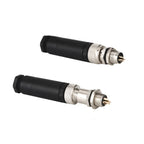 Cloweit M8 Sensor Connector Waterproof Male&Female Plug Straight Angle Screw Threaded Coupling 3pin 4p Panel Mount Flange Socket