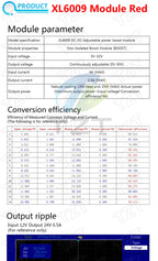 TZT 1/3PCS Boost Buck DC-DC Adjustable Step Up Converter XL6009 Power Supply Module 20W 5-32V to 1.2-35V