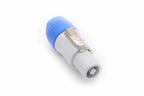 20PCS SpeakON Male Plug PowerCON Type A NAC3FCA+NAC3MPA-1 Chassis Plug Panel adapter 3Pin Powercon Speaker Connector