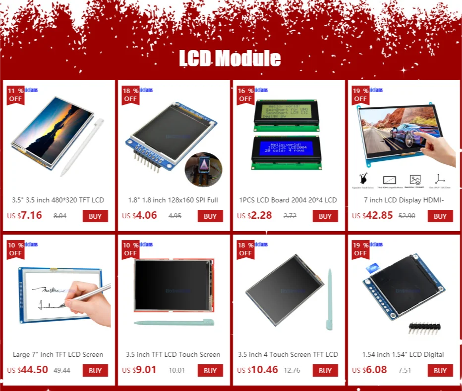 20X4 Character Blue Display HD44780 Controller LCD with Blue Screen Backlight IIC I2C TWI SPI Serial Interface for Arduino
