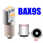 2PCS T11 233 H6W T4W BA9S BAX9S BAY9S LED Car Interior Reading Dome Lamp Auto Tail Side Bulb Parking Light License Plate Bulb