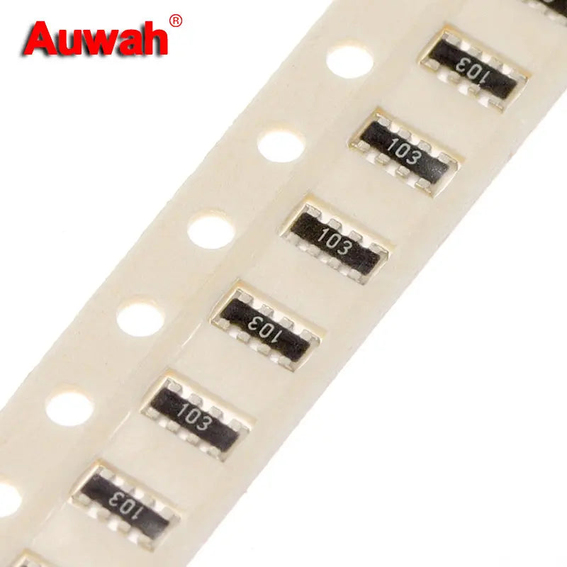 100pcs 0603x4 8P4R 4D03 5% 3216 1206 Chip Resistor networks arrays 0 10 100 470 Ohm 0R 10R 100R 470R 1K 10K 20K 100K 470K 1M