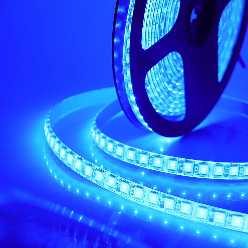 DC12V LED Strip 5050 5054 2835 240LEDs/m High Bright Flexible LED Rope Ribbon Tape Light Lamp Warm White / Cold White 5m
