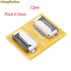 ChengHaoRan 1pc FPC FFC Flexible Flat Cable Extension Board 0.5 Pitch 6pin 10pin 12pin 24pin 30pin 40pin 50pin 60pin Connector