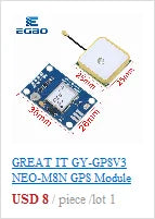 1~5PCS EGBO INA219 I2C Zero Drift Bi-directional Current Power Supply Sensor Breakout Monitoring Module