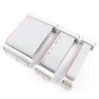 1pcs 2.54mm Pitch DC3 IDC FC Female To Male 10/14/16/20/26/30/34/40/50/64 Pin Connector Flat Ribbon Data Cable 10CM 20CM 30CM