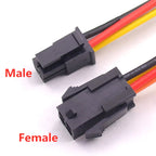 5PCS Molex 3.0MM Cables 20cm 20AWG Small 5557 5559 Male Female Air Docking Electronic Cable, MX3.0 43025 Terminal Line