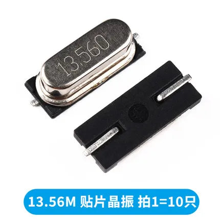 10PCS 8Mhz 11Mhz 12Mhz 13Mhz 16Mhz 22Mhz 24Mhz 25Mhz  Quartz Crystal Resonator Passive Oscillator HC49S SMD
