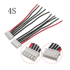 5Pcs JST XH 2.54mm Pitch 22AWG XH 1S/2S/3S/4S/5S/6S/7S LiPo Female Connector Battery Balance Charger Plug Wire Cable Connectors