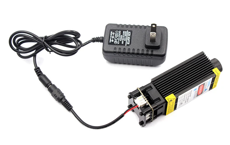 OXLasers 520nm 1W Green Laser Module 12V Focusable DIY Laser Head 1000mW Diode Laser for Stage Laser Bird Repellent