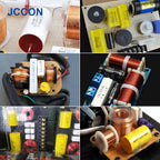 2Pcs MKP Capacitor 250V 0.22UF-68UF Frequency Divider Metallized Polypropylene Film HIFI Audio Fever Capacitor MKPA-C Series