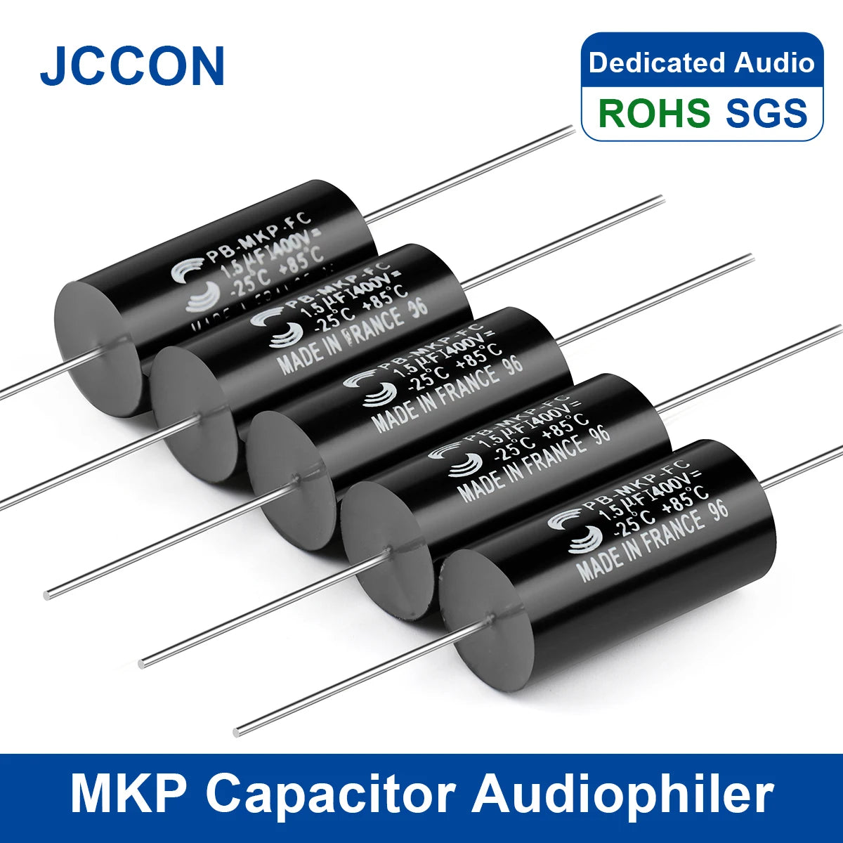 1Pcs MKP Capacitor Audiophiler Kondensotor HIFI Fever Electrodeless Audio Metal Film 400V 630V 1.5UF 1.8UF 2.2UF 3.3UF 4.7UF