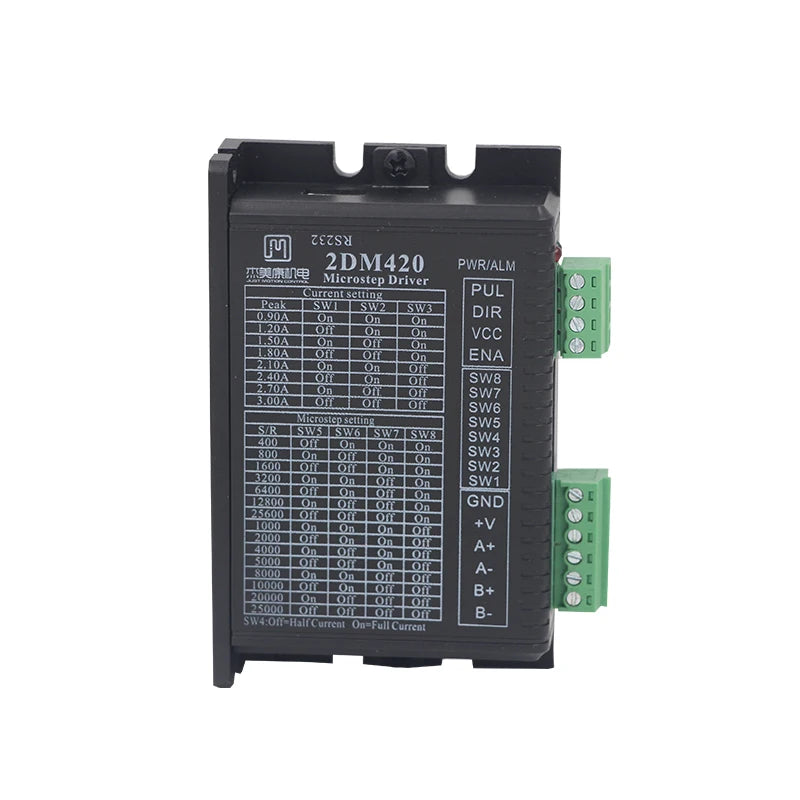 JMC 2DM556 2DM542 2DM420 2-Phase Stepper Motor Driver for Nema 17 23 34 Motor CNC Router Replace TB6600 DM542 DM556 for CNC
