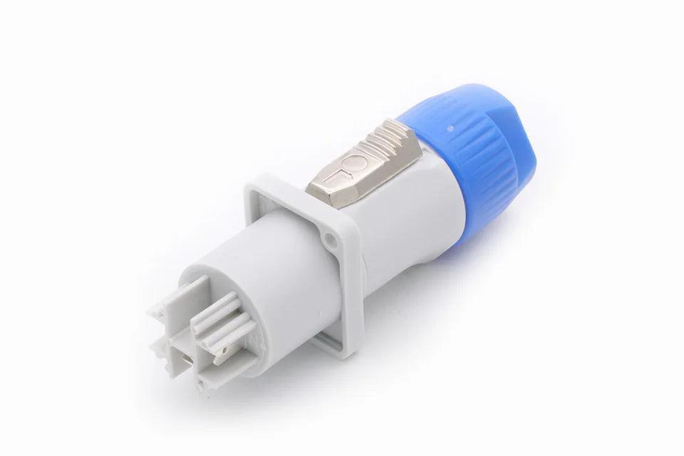20PCS SpeakON Male Plug PowerCON Type A NAC3FCA+NAC3MPA-1 Chassis Plug Panel adapter 3Pin Powercon Speaker Connector