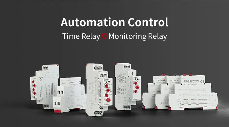 GEYA GR8-208 Auxiliary Relay Intermediate Switch 8A 2SPDT 12V 24V 48V 110V 220V RELAYS Din Rail Module
