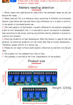 4 8 channel relay module 30A with optocoupler isolation 5V 12V 24V supports high and low Triger trigger