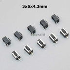 Cltgxdd 10PCS Car Remote Control Touch Switches Push Button Tact Switches for Hyundai, Nissan, Honda, VW, Toyota, Kia, Peugeot