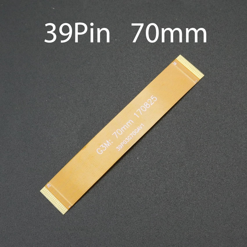 1pcs FPC Flexible Cable 13 21 23 25 27 31 33 39 45 51 Pin FFC FPC Flexible Flat Cable Pitch 0.3mm Same Direction Length 20-200mm