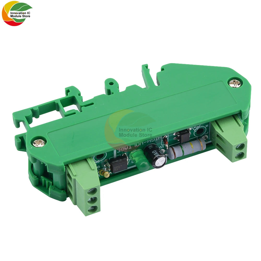 1-Bit AC 220V Optocoupler Isolation Module Voltage Sensing Board Adaptive 3-5V for PLC Isolamento Fotoaccoppiatore With Rail Die