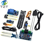 Capacitive Soil Moisture Sensors Module / Soil Humidity Digital Display Relay Control Module Automatic Watering TZT For Arduino