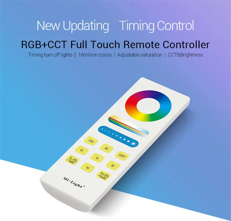 Miboxer Tuya APP Smart Controller WiFi+2.4G FUT035W+ 2in1 FUT037W+ 3in1 DC12-24V Single Color Dual White RGB RGBCCT LED Strip