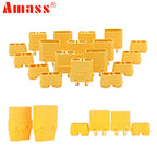 Amass XT90 Plug Male Female Battery Connectors 4.5mm Gold Plated Banana Plug For RC Lipo Car Airplane Drone Truck Toy