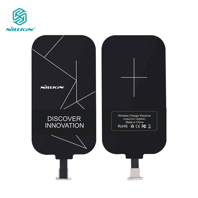 Nillkin Magic Tags QI Wireless Charging Receiver Micro USB / Type C Adapter For iPhone 5S SE 6 6S 7 Plus for Samsung S6 S7 Edge