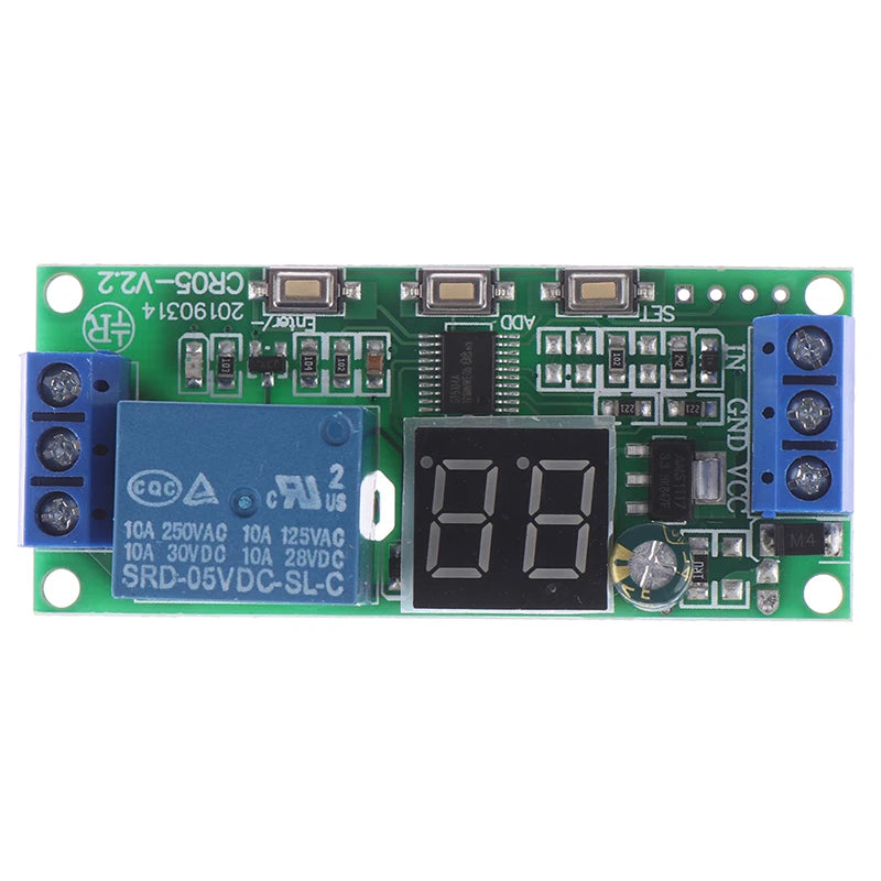 1PCS DC 5V / 12V / 24V Multifunction Digital Time Infinite Delay Switch Timer Relay Module
