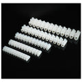Plastic Terminal Block Wire Connector 5A 10A Dual Row 12 Positions Screw Terminal Block Cable Connector Electric Barrier Strip