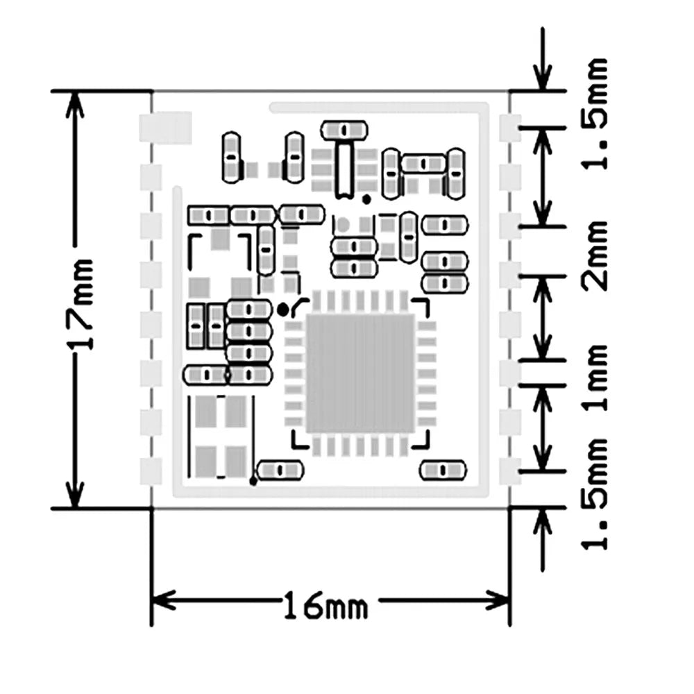 10Pcs/1pc SX1276 Ra-01H LoRa Wireless Spread Spectrum RF Module Communication 868MHz 3.3V Serial SPI Interface Ra-01 Adapter