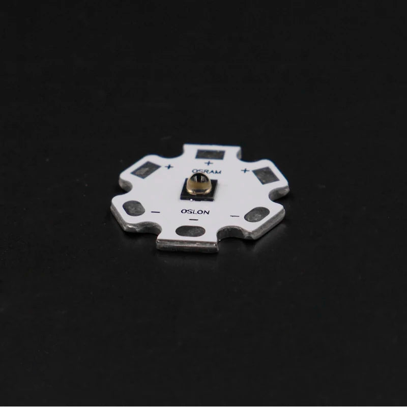 IR 850nm 940nm 5W LED Emitter SFH 4715AS SFH 4725AS Aluminum Plate 17mm 4*AMC7135 1400mAh 1-Mode Driver Board Set