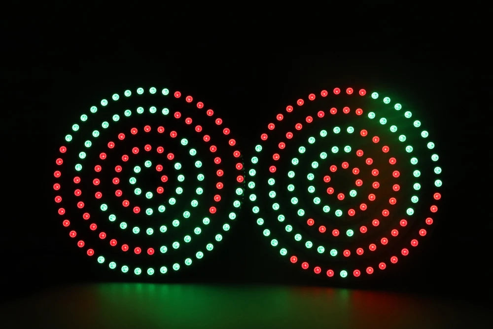 WS2812b Led Ring Addressable 8/16/24/35/45Leds 5050 RGB Led Diode Ring Color IC Built-in LED