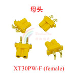 Amass XT30PW Female Or Male PCB Board Plug Banana XT30 Connector XT30PW-M or XT30PW-F or XT30U-F
