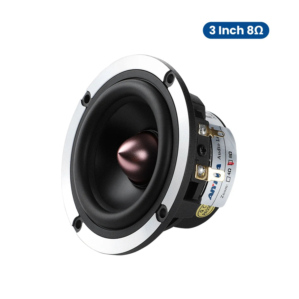 AIYIMA 3 Inch Hifi Midrange Sound Speaker Car DSP Audio DIY Speakers 4 8 Ohm 30 W 25 Core Music Loudspeaker For Sound System