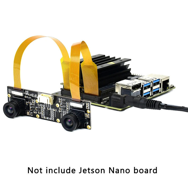 Jetson Nano Camera 8MP IMX219 Binocular Camera Stereo Vision Depth Vision Stereo Camera for Raspberry Pi 5 CM4 Orin