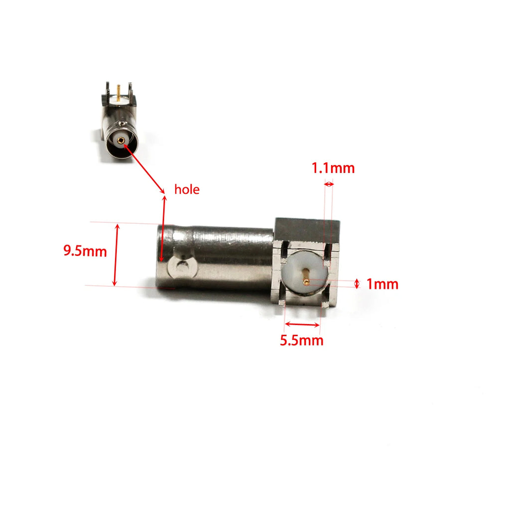 BNC Male Female RF Coax Connector Aapter for RG316 RG58 Cable Straight Right Angle Welding Terminal PCB Mount NEW Wholesale