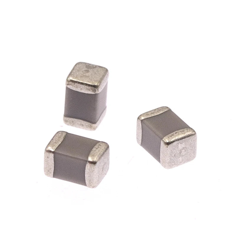 100pcs Chip Ceramic Capacitor X7R 0201 0402 0603 0805 680nF 0.68uF 820nF 0.82uF 1uF 2.2uF 3.3uF4.7uF 6.3V 10V 16V 25V 50V