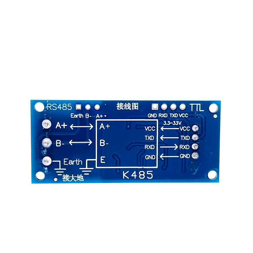 TTL to RS485 Mutual Converter 3.3V/5V Hardware Automatic Flow Direction Control Converter Module Microcomputer For Arduino AVR