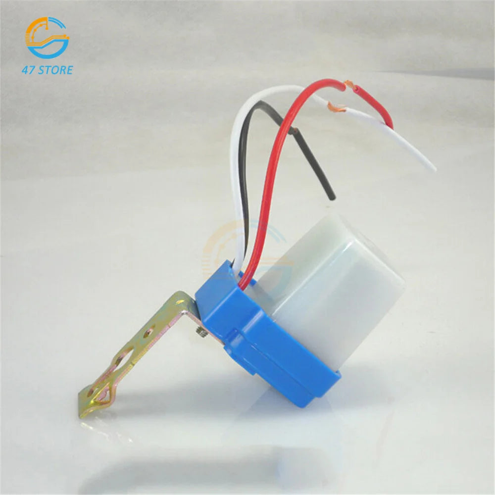 Automatic On Off Photocell Street Lamp Light Switch Controller DC12V AC 220V 50-60Hz 10A Photo Control Photoswitch Sensor Switch