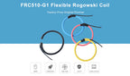 Flexible Rogowski Coil Current Sensor FRC510-G1 with Integrator Input 4000A Output 333mv 1000mv 3000mv for Ampmeter Voltmeter