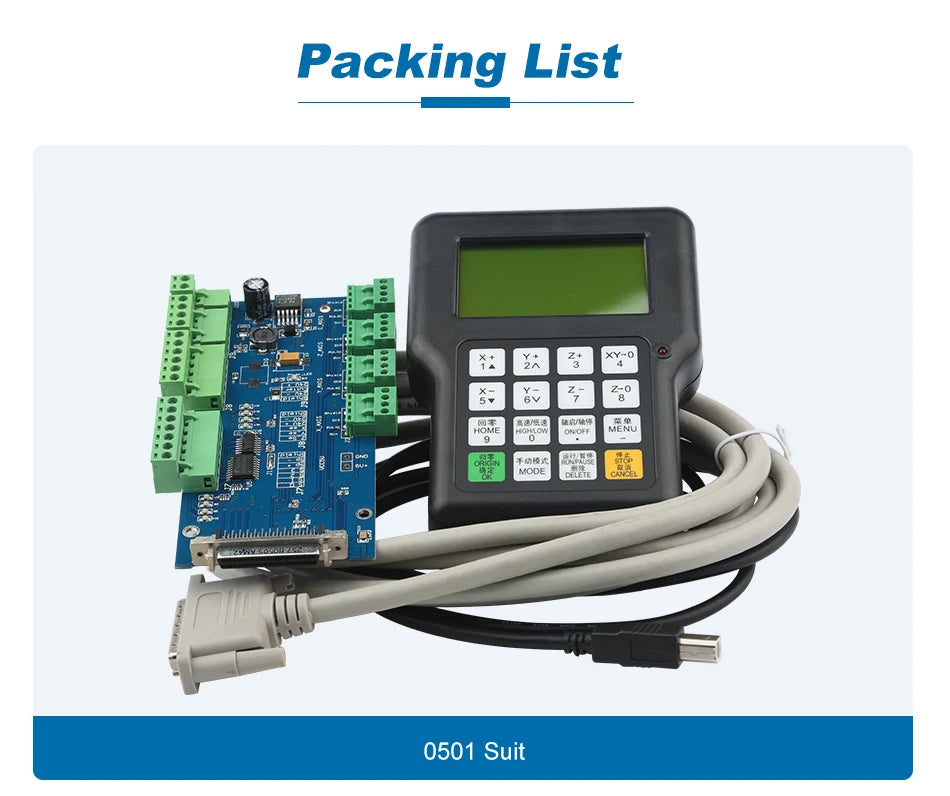HYCNC DSP 0501 3 axis handle controller system replace dsp a11 for CNC router engraving machine accessories