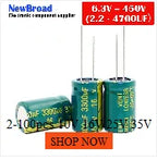 10PCS SMD Polymer Tantalum Capacitor TEPSLB21E156M8R EE7 NEZ 25V 15UF 3528 1210 B-type 25TQC15MYFB