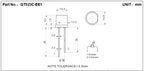 10pcs Photoresistor 5MM 5800B LDR Photo Resistors Light-Dependent Resistor PT523C-EE1