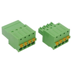 2/5/10 Pairs 15EDG 3.81mm Terminal Block Solder-free Male and Female Docking 3.81MM Screw-free Spring Terminal 2/3/4/5/6/7/8P