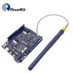 UNO R3 + WiFi ATmega328P+ESP8266 (32Mb Memory) USB-TTL CH340G For Arduino Uno NodeMCU WeMos ESP8266 One New Arrival