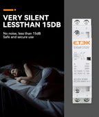 ETEK Household Modular  AC Contactor 220v Single Phase 2p 2no 2nc 1no 1nc 25A 20A 16A For Automation EKMF